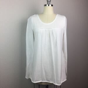 • KIRRA • Bright White Long Sleeved Tee